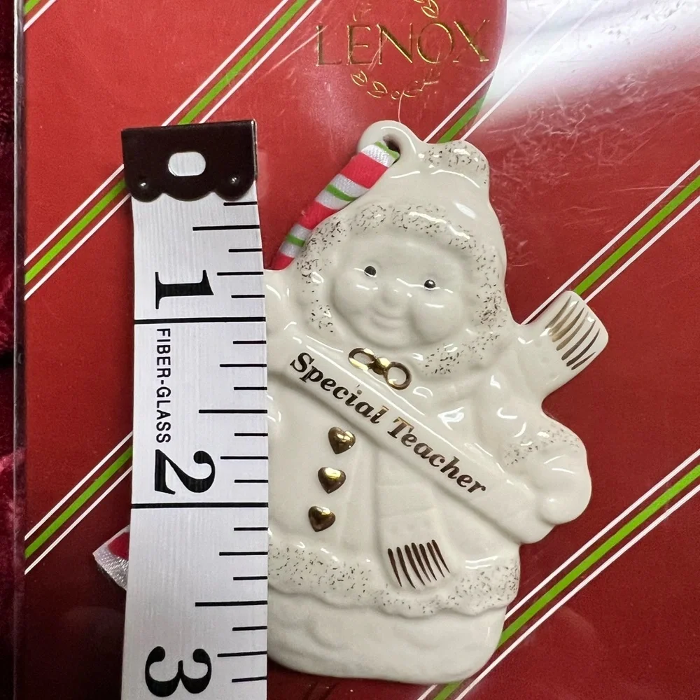 Lenox NWT Special Teacher Christmas Ornament